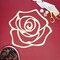 DIY Wood Rose Plate Charger, Multiple Sizes, Valentine Craft, Gift & Party Decor | Woodpeckers